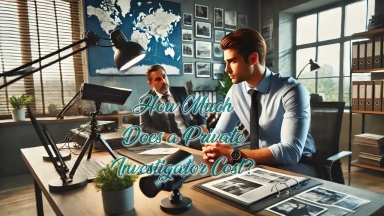 How Much Does a Private Investigator Cost? (2024)